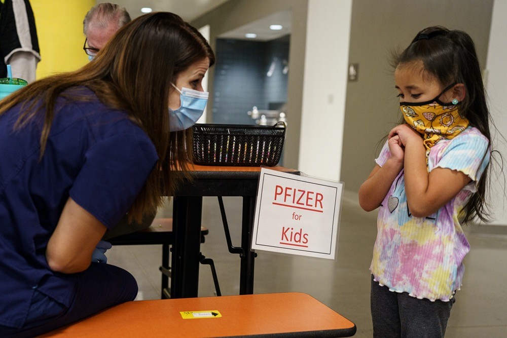 Pfizer/BioNTech xin cấp phép sử dụng khẩn cấp vaccine Covid-19 cho trẻ dưới 5 tuổi. (Nguồn: The New York Times)