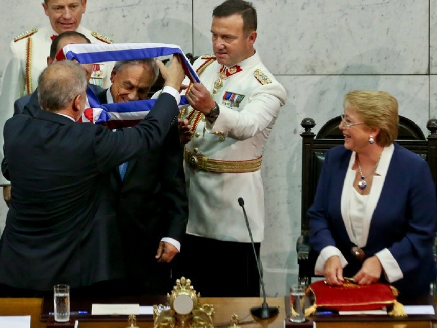 ​Ông Sebastian Piñera nhậm chức Tổng thống Chile