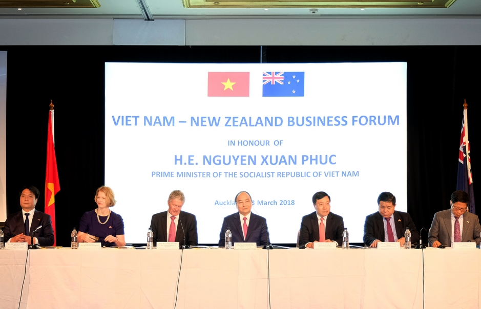 Thủ tướng Nguyễn Xuân Phúc tiếp các doanh nghiệp New Zealand