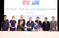 Việt Nam - New Zealand phấn đấu tăng gấp đôi kim ngạch thương mại hai chiều vào năm 2020