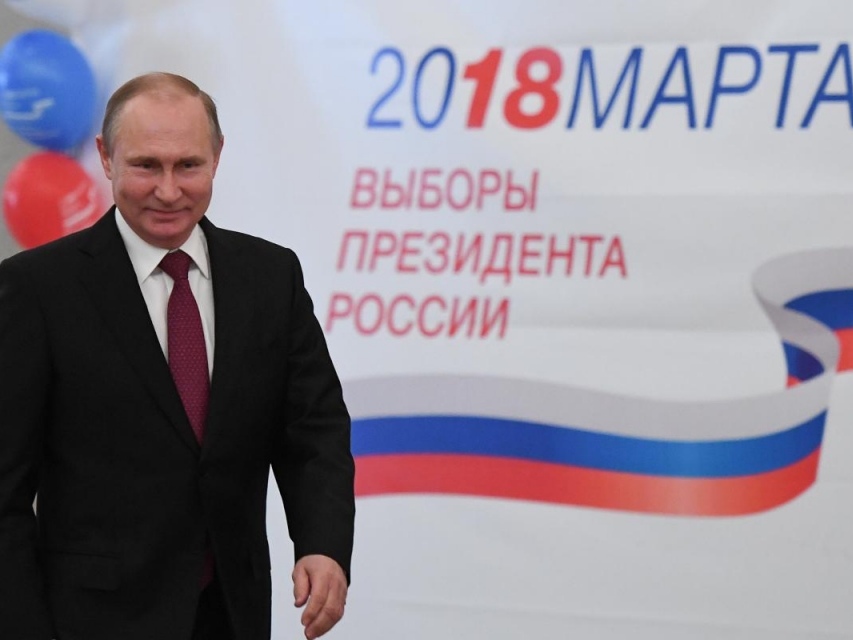 Bầu cử Nga: Ông Putin giành số phiếu áp đảo