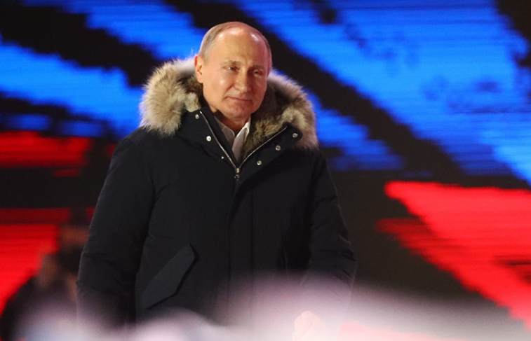 ​Thắng áp đảo, ông Putin lần thứ 4 đắc cử Tổng thống Nga