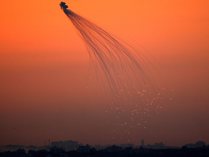 ​Israel bắn tên lửa đáp trả các mục tiêu quân sự của Hamas ở Gaza