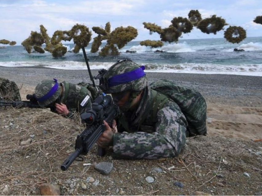 ​Bộ Quốc phòng Hàn Quốc bác chỉ trích tập trận liên quân Hàn - Mỹ trước truyền thông Triều Tiên