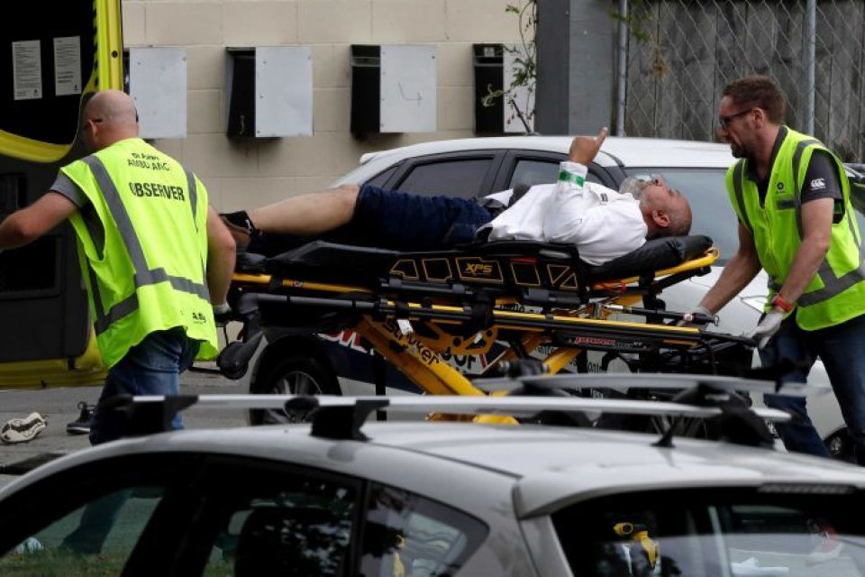 New Zealand: Nổ súng ở hai nhà thờ Hồi giáo, gần 60 người thương vong