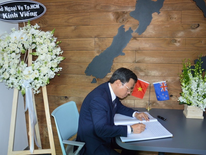​Lãnh đạo TP. Hồ Chí Minh chia buồn với nhân dân New Zealand