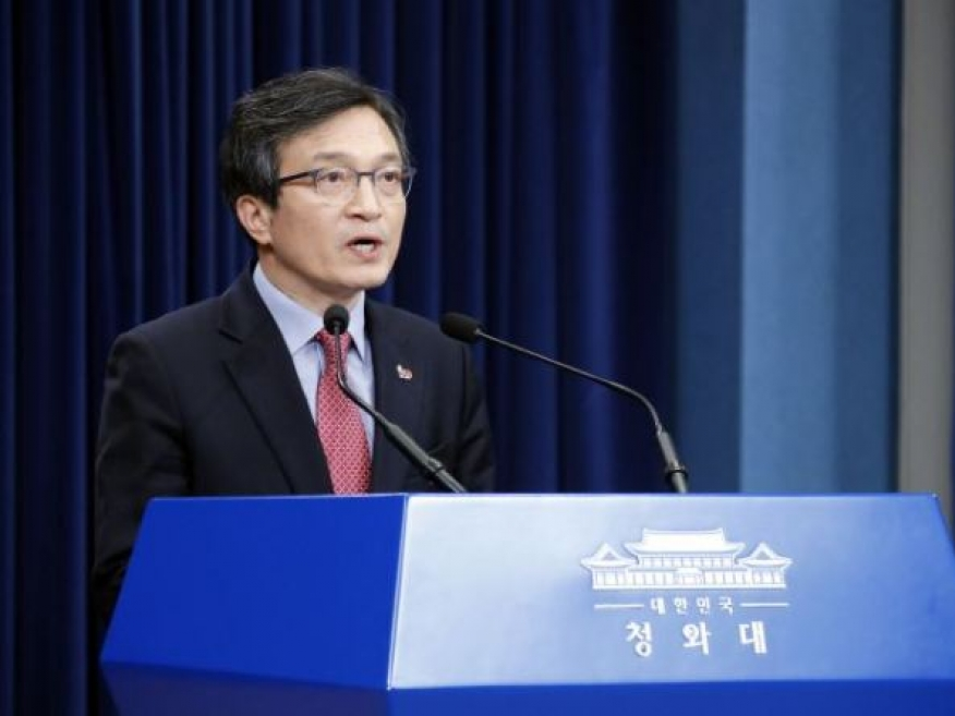 ​Người Phát ngôn Phủ Tổng thống Hàn Quốc bất ngờ xin từ chức