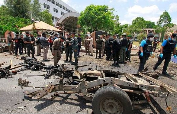 Đánh bom ở miền Nam Thái Lan, 18 người bị thương