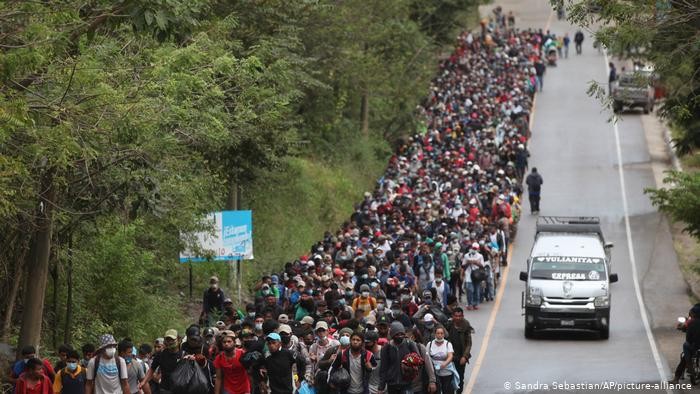 Lãnh đạo Mỹ-Guatemala bàn cách giảm thiểu làn sóng di cư bất hợp pháp. (Nguồn: AP)