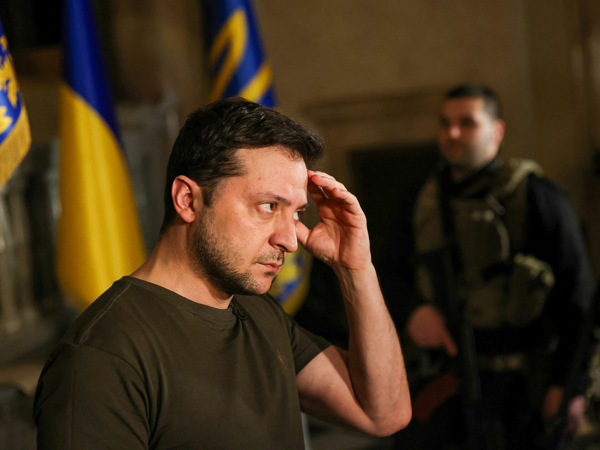Nga áp sát thủ đô Kiev, Tổng thống Zelensky điện sang Mỹ, khẳng định Ukraine là 'trái tim châu Âu'. (Nguồn: Reuters)