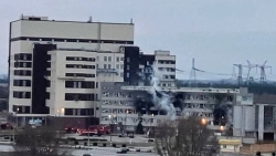Tình hình Ukraine: Nga lên tiếng vụ cháy nhà máy hạt nhân Zaporizihzhia, Tổng thống Putin bác cáo buộc không kích