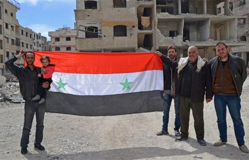Chính phủ Syria kiểm soát hoàn toàn thị trấn Douma và Đông Ghouta
