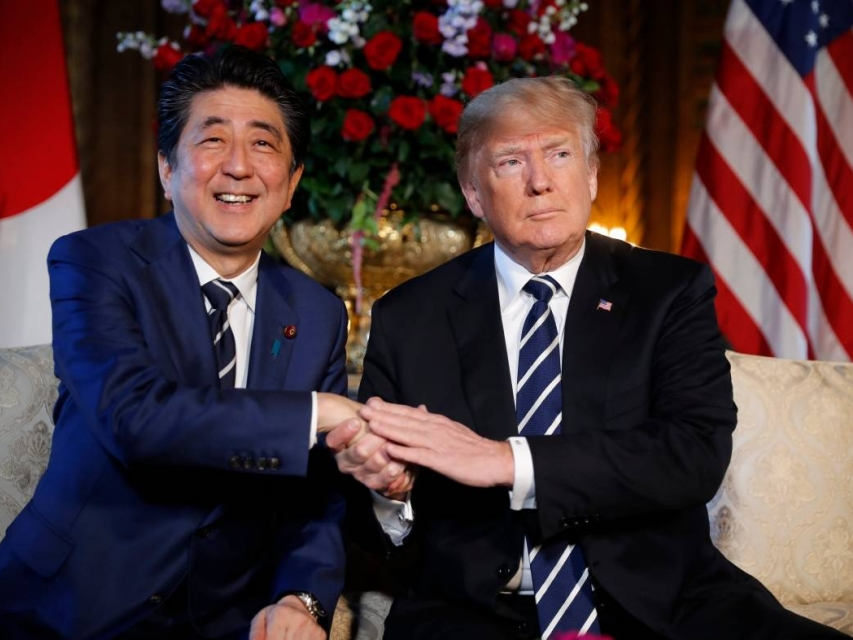 Ông Abe hài lòng về cách Mỹ - Nhật  tiếp cận với khủng hoảng Triều Tiên
