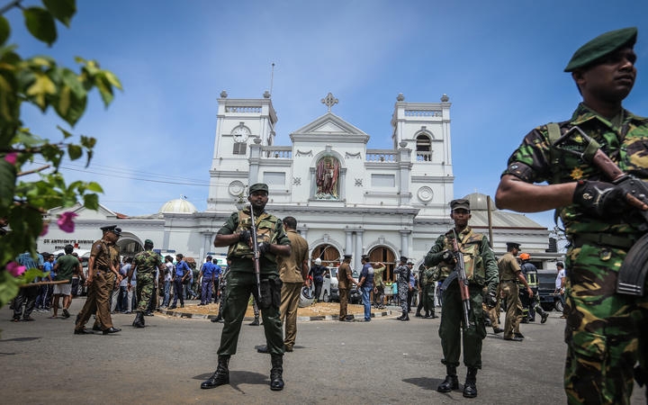 nong lai xay ra mot vu no o sri lanka