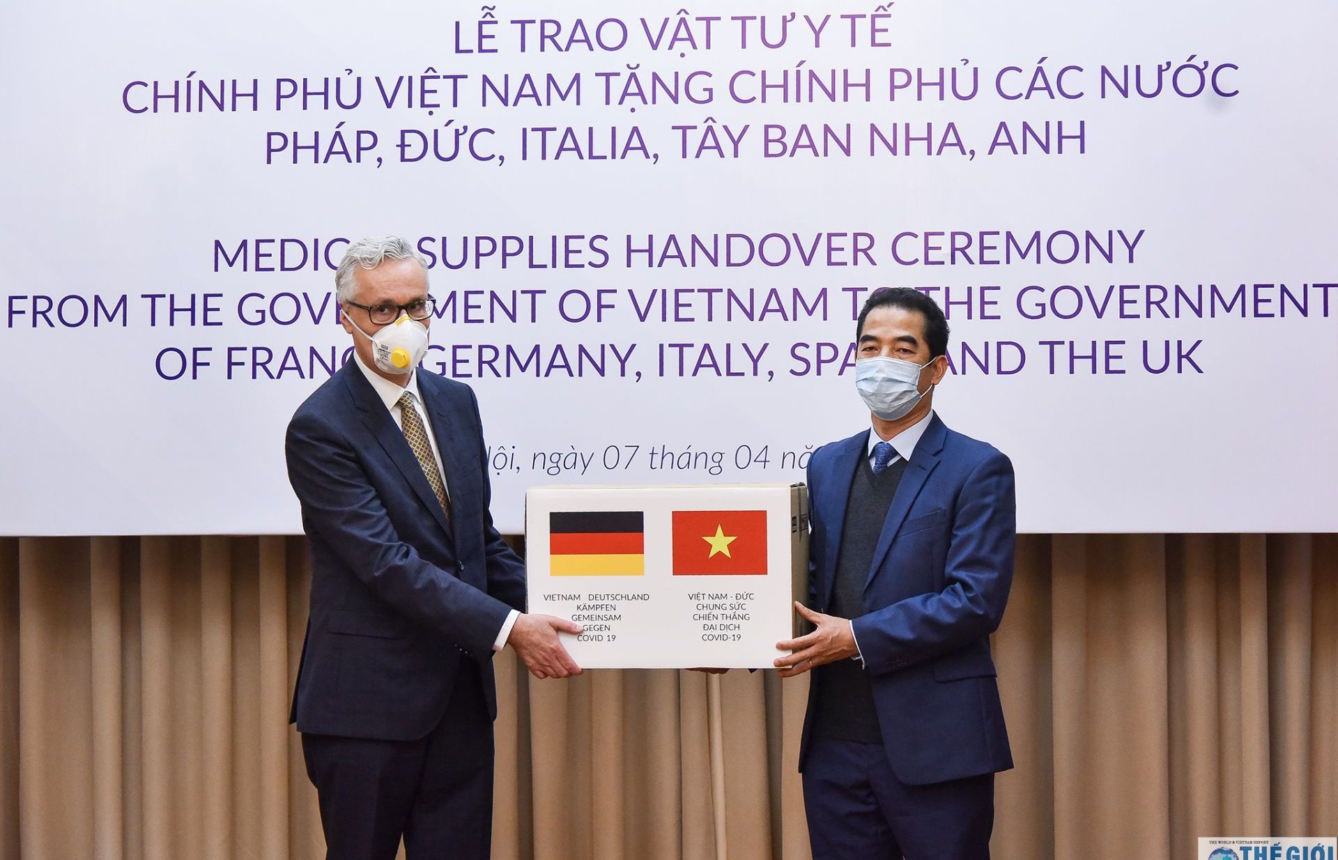 Dịch Covid-19: Bộ Ngoại giao Đức ghi nhận sự hỗ trợ của chính phủ và nhân dân Việt Nam