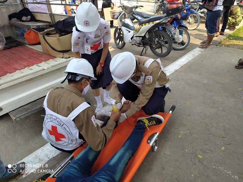 IRFC thông báo nhân viên cứu trợ bị bắt giữ, đe dọa, Thái Lan hối thúc chấm dứt bạo lực. (Nguồn: IFRC)