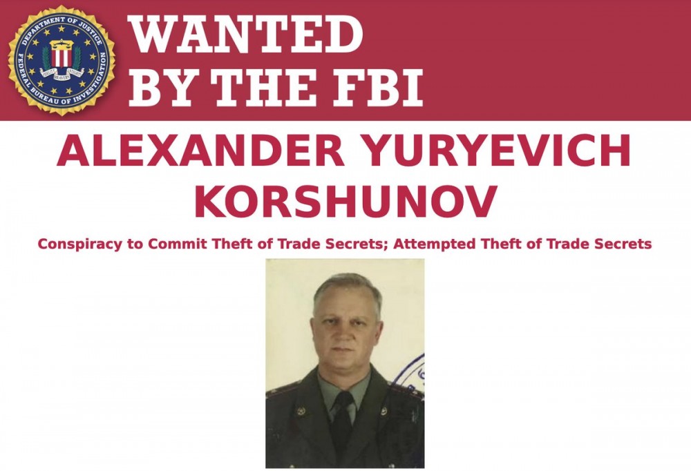 Nga-Mỹ: FBI 'bố cáo' truy nã quản lý hàng đầu Nga. (Nguồn: Twitter)