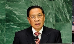 Lào thông báo nguyên Tổng Bí thư, Chủ tịch nước Choummaly Sayasone an toàn sau tai nạn tại hồ thủy điện