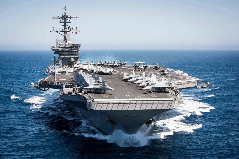 Philippines nói gì về việc Mỹ kéo tàu chiến vào Biển Đông? (Nguồn: AFP)