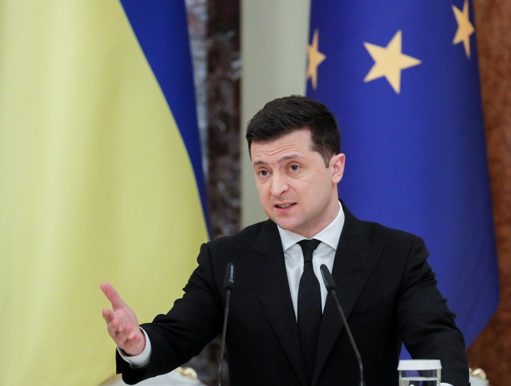 Tổng thống Ukraine 'tha thiết' nhờ châu Âu hỗ trợ đối phó Nga, tố cáo Nga 'hoành hành' ở Biển Đen. (Nguồn: Reuters)