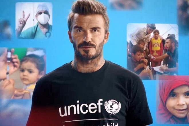 Tuần lễ Tiêm chủng Thế giới: David Beckham tiên phong trong nỗ lực tiêm chủng toàn cầu