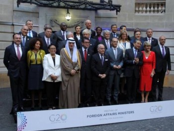 Ngoại trưởng G20 cam kết hợp tác trong các vấn đề toàn cầu