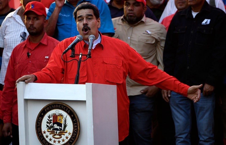 Tổng thống Maduro: Mỹ sẽ can thiệp quân sự nếu Venezuela xảy ra nội chiến