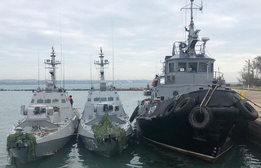 Báo Nga: Điện Kremlin sẽ xét xử các thủy thủ Ukraine bị bắt giữ ở Biển Đen