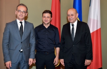 Đức, Pháp kêu gọi Nga chứng tỏ “thiện chí chính trị và trách nhiệm trong vấn đề Ukraine"