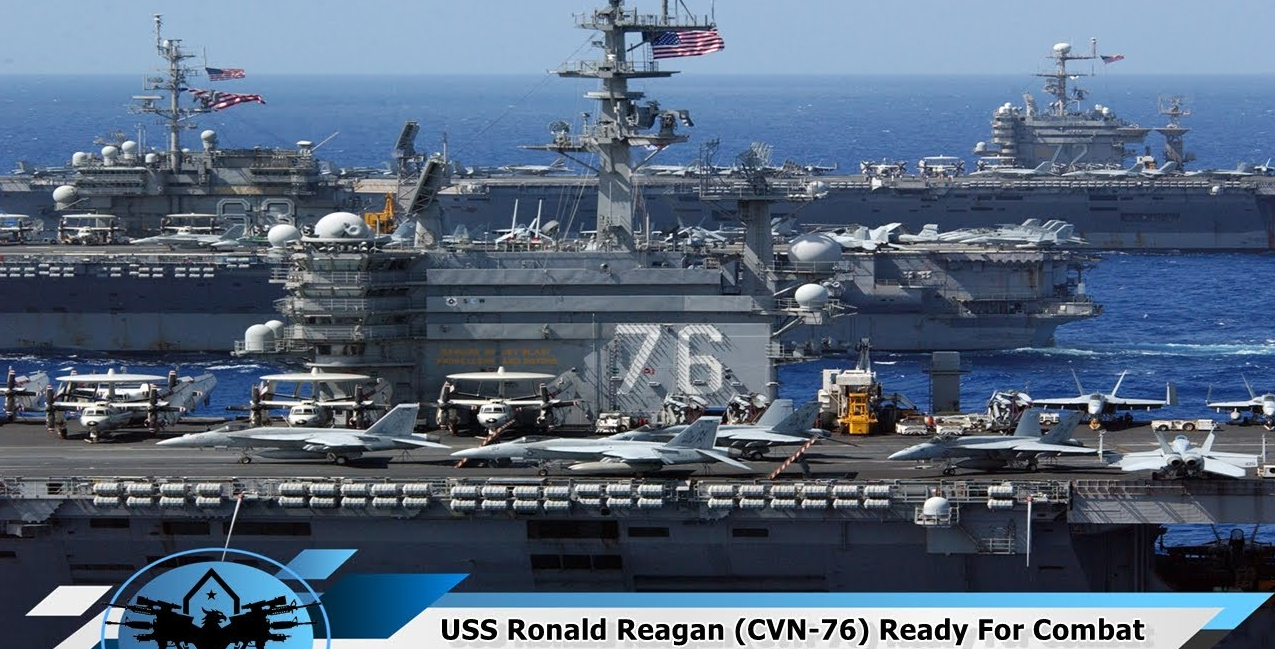 Mỹ: Tàu sân bay USS Ronald Reagan tái xuất