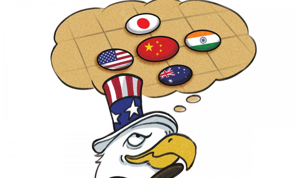 Mỹ: Bộ tứ không phải là 'NATO của châu Á'. (Nguồn: Global Times)