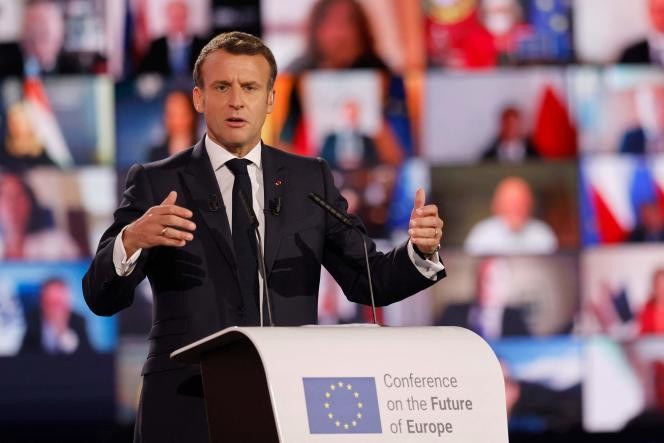 Muốn EU 'tham vọng, ước mơ lớn', Tổng thống Pháp kêu gọi châu Âu lấy cảm hứng từ Mỹ. (Nguồn: AFPF)