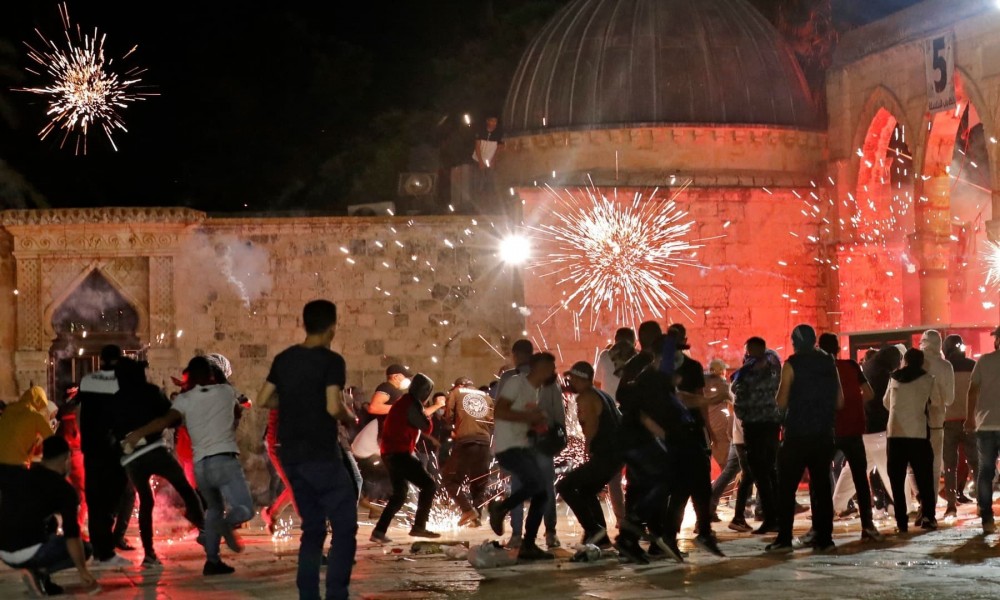 Jerusalem: Người dân Palestine 'bùng nổ', Israel tuyên bố sẽ khôi phục trật tự, HĐBA chuẩn bị họp kín. (Nguồn: Anadolu)