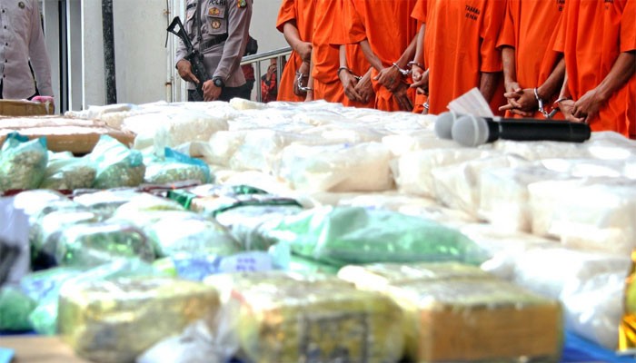 Indonesia triệt phá đường dây buôn ma túy quốc tế lớn. (Nguồn: irshadgu)