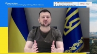 Ukraine thông báo 'tin gây thất vọng' về Nga, Tổng thống Zelensky khẳng định định 'không thể rời bỏ đất nước'