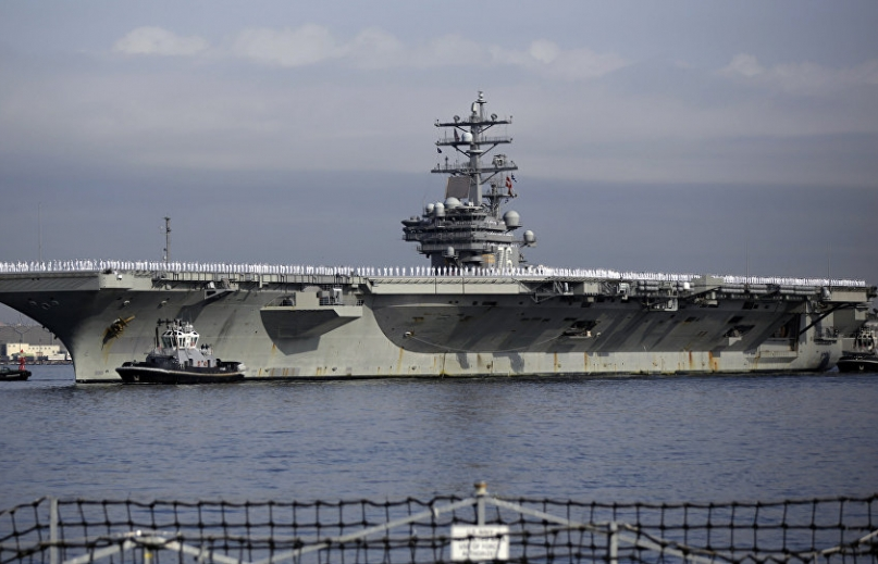 ​Mỹ đưa tàu sân bay USS Ronald Reagan tới Biển Đông