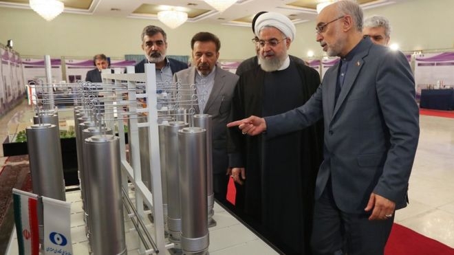 iran sap vuot qua gioi han cua jcpoa ve luong du tru uranium lam giau