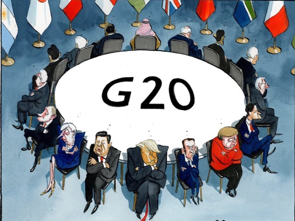 G20 với Thượng đỉnh Osaka: Trước sóng cả gắng giữ tay chèo