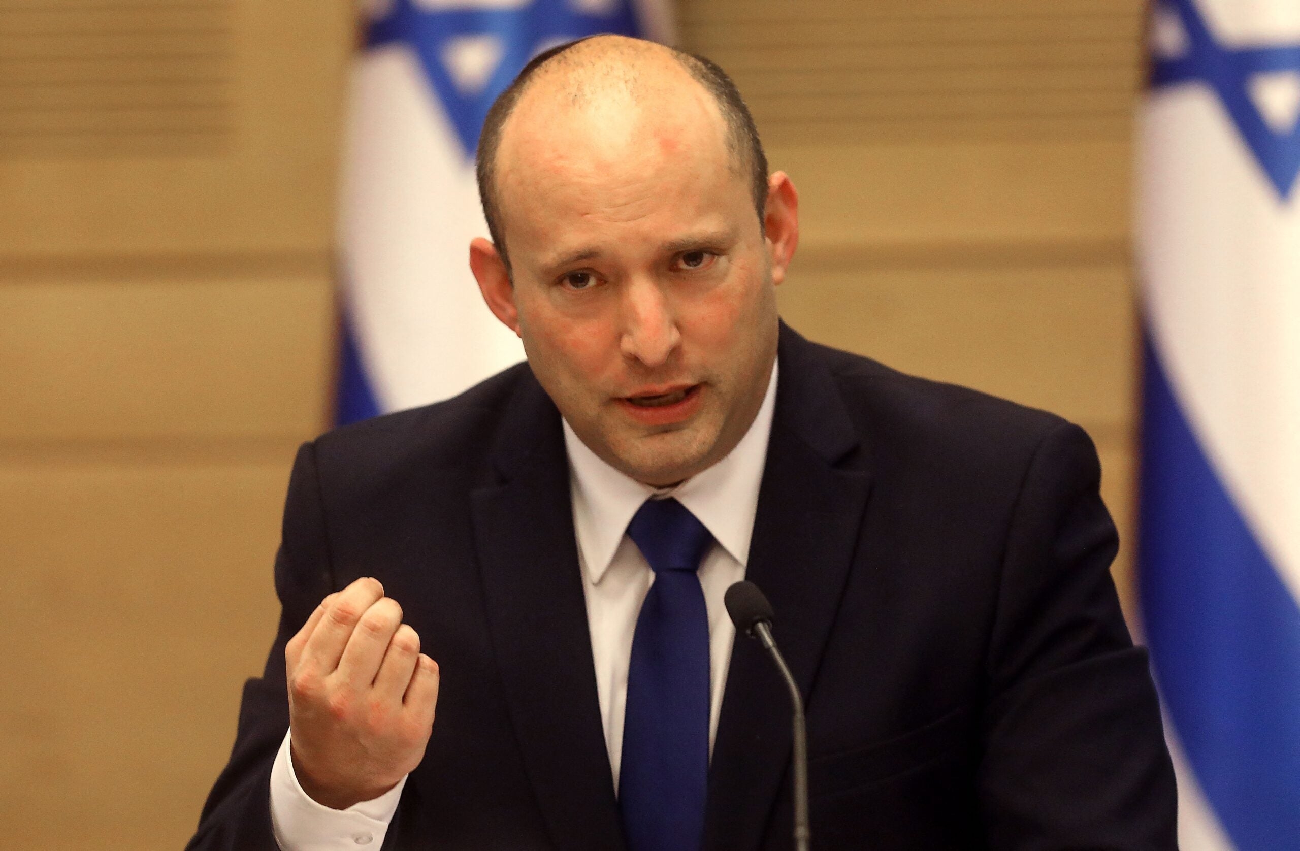 Ukraine tranh thủ 'tạo ấn tượng', tính lôi kéo tân Thủ tướng Israel? (Nguồn: AFP)