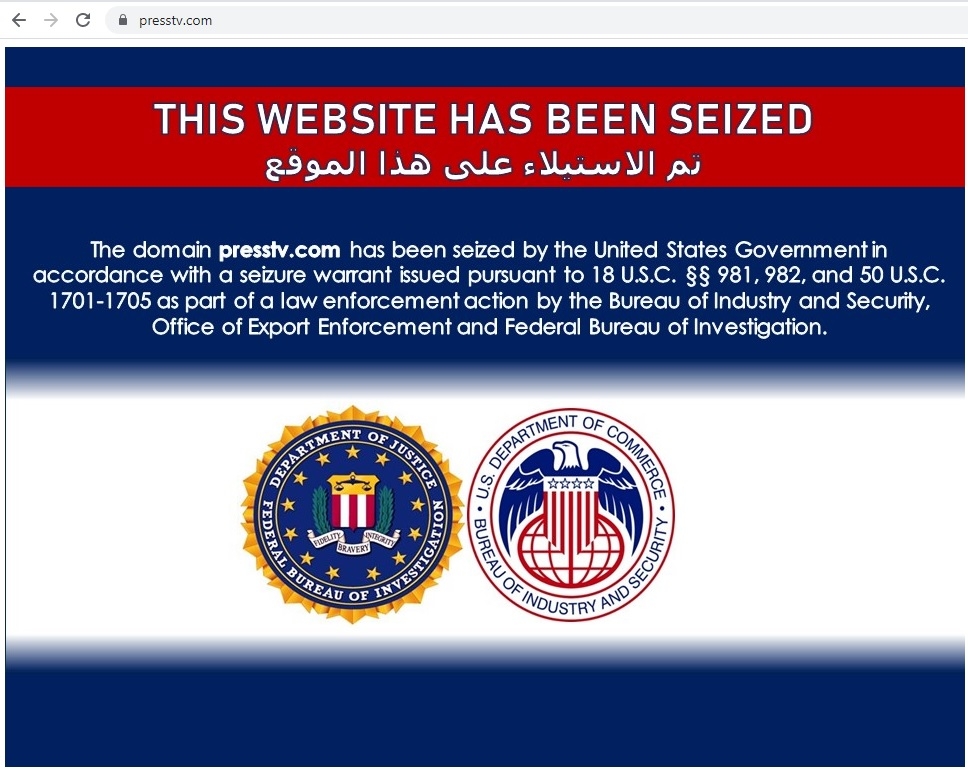 Vụ Mỹ chiếm loạt trang web của Iran: Bộ Tư pháp Mỹ lên tiếng