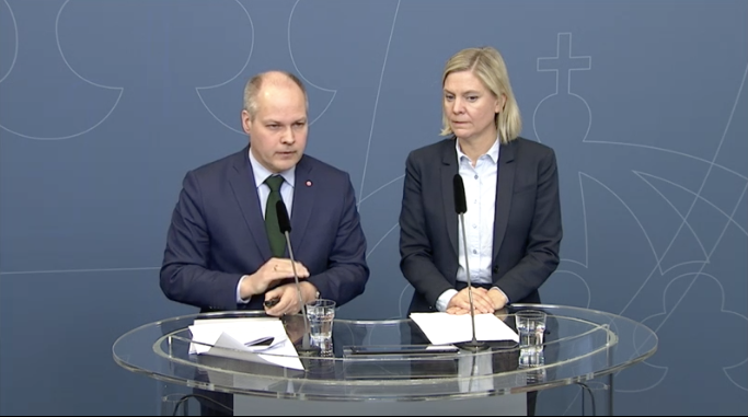 Thủ tướng Thụy Điển dọa từ chức, lý do là gì?. (Nguồn: Dagens arena)