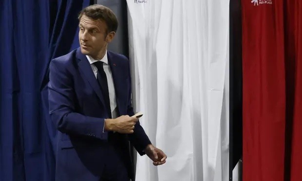 Bầu cử Quốc hội Pháp: Bị bám đuổi sát nút, liên minh của Tổng thống Macron có làm nên chuyện? (Nguồn: AP)