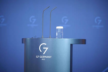 Thượng đỉnh G7: Khả năng xem xét số phận 'quân cờ' Nga dùng để cắt giảm khí đốt cho châu Âu, toan tính loạt 'đòn' mới. (Nguồn: Reuters)