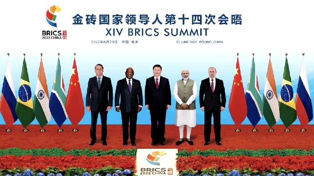 Thượng đỉnh BRICS: Nga kêu gọi hợp tác để đối phó phương Tây; Trung Quốc chỉ trích lạm dụng trừng phạt. (Nguồn: CGTN)