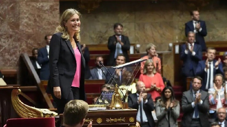 Pháp công bố nữ Chủ tịch Hạ viện đầu tiên, liên minh cầm quyền của Tổng thống Macron đón tin vui