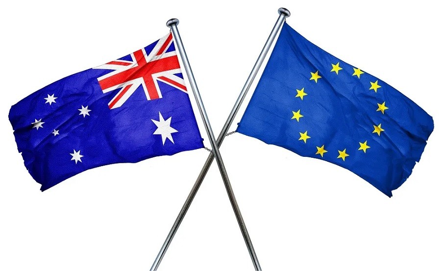 Các trở ngại được gỡ bỏ, đàm phán FTA giữa EU-Australia 'dong thuyền ra khơi'. (Nguồn: EP research Service)