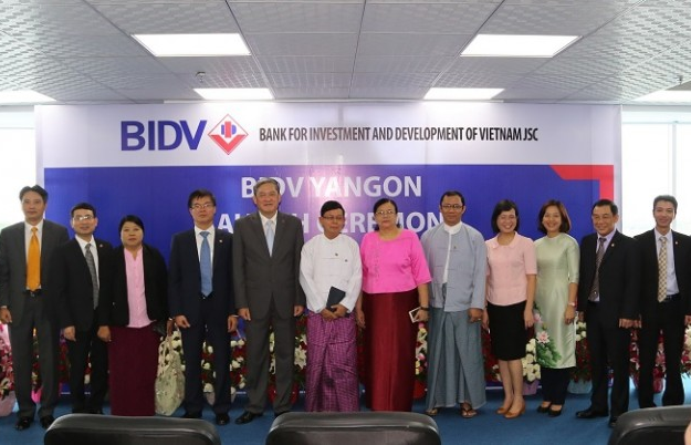 BIDV chính thức có chi nhánh tại Myanmar