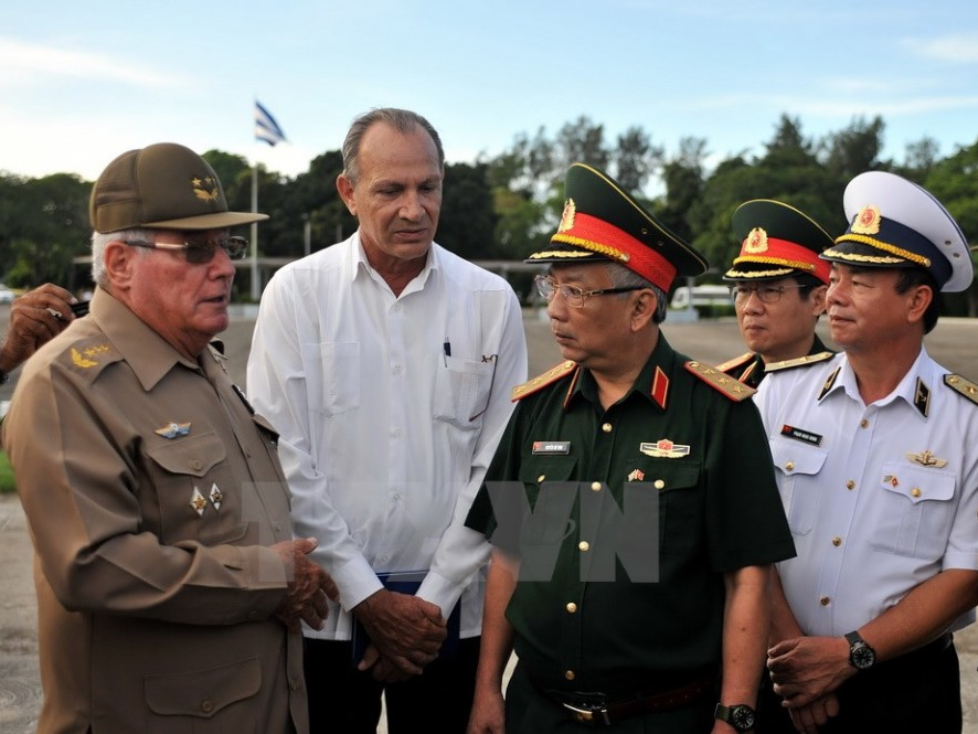 Đoàn đại biểu cấp cao Bộ Quốc phòng thăm chính thức Cuba
