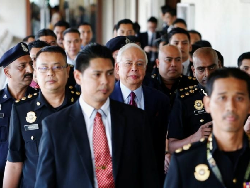 Bê bối tham nhũng Malaysia: ​Cựu Thủ tướng Najib Razak ra tòa