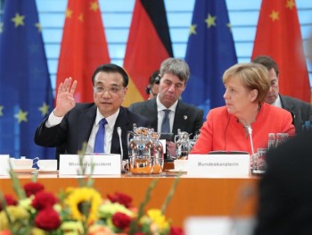 ​Đức và Trung Quốc cùng sát cánh chống chủ nghĩa bảo hộ